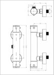 Eisl Termostatická sprchová baterie Claudio CLT168ACR CLT168ACR