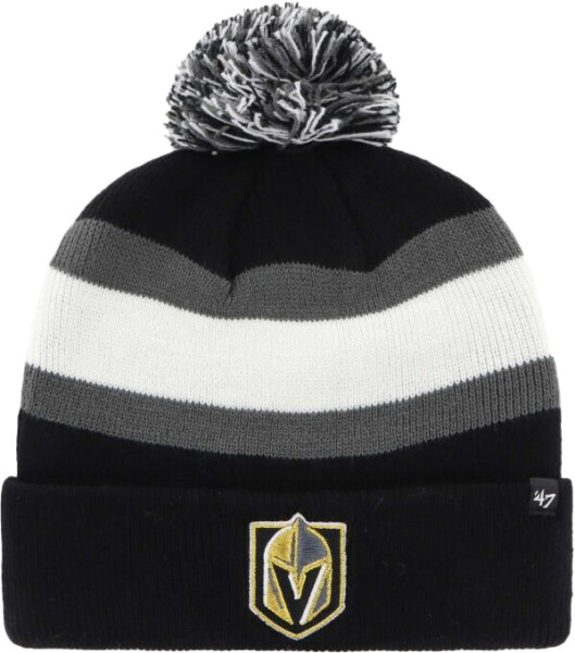 47 Brand Pánská zimní čepice Vegas Golden Knights NHL Breakaway '47 Cuff Knit