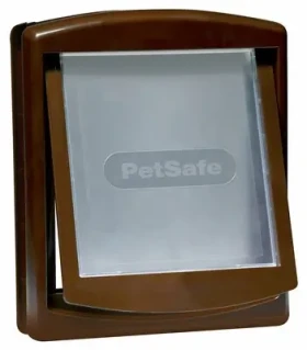 Rozbaleno - PetSafe Staywell 755 Originál hnědá - M / Dvířka / 352x294 mm / otvor: 281x237 mm / šířka ramen:219mm / rozbaleno (BG-755EF.rozbaleno)