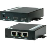 Roline 14.01.3468 Prodlužovací adaptér HDMI přes TP (RJ45) kat. 5/6, 100m , kaskádovatelný