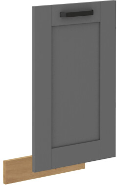 Dvířka na vestavnou myčku nádobí Luna ZM 713x446 Barva korpusu: Dub artisan, Barva dvířek: Dust Grey