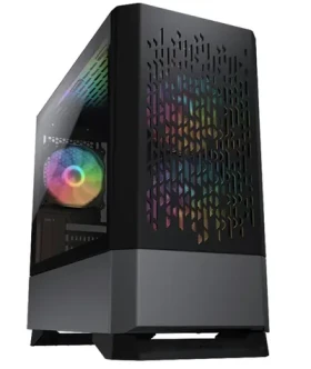 COUGAR MG140 Air RGB černá / PC skříň / micro-ATX / mini-ITX / RGB / průhledná bočnice / bez zdroje (CGR-5JM8B-AIR-RGB)