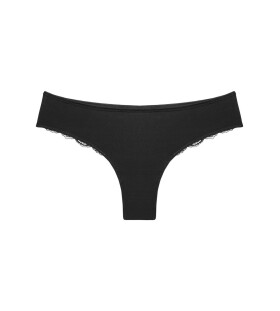 Tanga Lovely Micro Brazilian String černá TRIUMPH BLACK