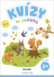 Kvízy se zvířátky 2+ modrý sešit