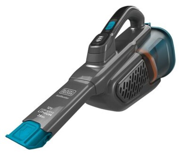 BlackDecker BHHV320J šedo-modrá / Aku Ruční vysavač / 12V / 0.7 L / Doba provozu 20 min (BHHV320J)