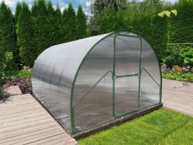 Obloukový polykarbonátový skleník Dodo 300 3×4 m PC 6 mm zelený