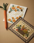 Rifle Paper Co. Sada propisek Tricolor Carrots – set 3 ks, multi barva, plast