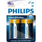 Philips baterie D Ultra Alkaline - 2ks (LR20E2B/10)