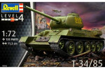 Revell Tank T34 85 1:72