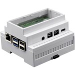 Joy-it RB-MULTIMEDIACASE01 SBC skříň Vhodné pro (vývojové sady): Raspberry Pi snímatelný kryt GPIO, včetně aktivního chl