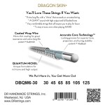 DR Strings Dragon Skin+ DBQM6-30