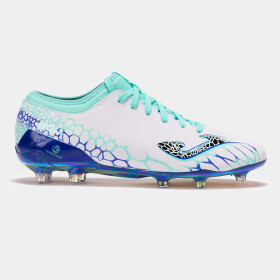 Pánské kopačky Joma GOL 2472 FG White Turquoise Velikost bot: 41