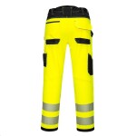 Kalhoty PW3 Hi-Vis pasové reflexní žluto-černé 52 žluto-černé