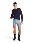 Pánské merino boxerky ICEBREAKER Mens Anatomica Boxers, Zinc Blue velikost: S