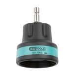 KS Tools 150.1953 Adaptér chladicí soustavy M46 x 3,0, tyrkysová