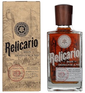 Relicario Ron Dominicano SUPERIOR Rum 40% 0,7 l (tuba)