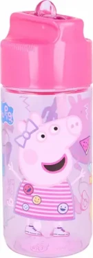 STOR Láhev na pití Tritan Prasátko Peppa 430 ml (152663)