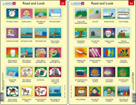 Učební puzzle MIDI - Angličtina-delší věty RA12/20 dílků (2 druhy) - Larsen
