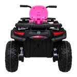 Mamido Dětská elektrická čtyřkolka XT-Speed 4x80W 24V růžová
