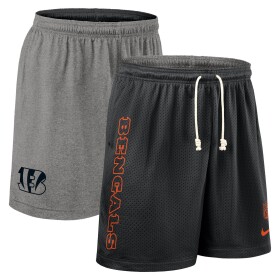 Nike Pánské kraťasy Cincinnati Bengals NFL 2025 Sideline Reversible Mesh Dri-FIT Shorts Velikost: XL