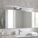 Koupelnové nástěnné LED svítidlo APP1871-1W 80cm CHROME OSW-66027