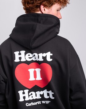 Carhartt WIP Hooded Heart II Hartt Sweat Jacket Black XL