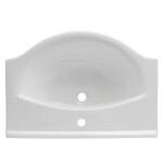 Nábytkové umyvadlo Naturel Pro 70x51 cm otvor pro baterii uprostřed HA5670 HA5670