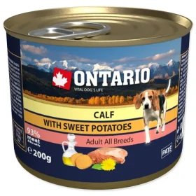 Ontario Konzerva telecí s batáty 200g (214-2016)
