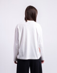 Tričko Thinking MU Flower Contrast Emily Tee WHITE
