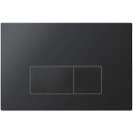 CERANO - Ovládací tlačítko splachování Modulo k WC modulu Basic - ABS - černá CER-670825