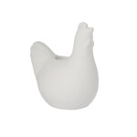 Storefactory Keramický svícen Agnes White, bílá barva, keramika