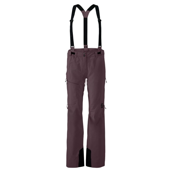 SCOTT Pants W's Explorair 3L, Cocoa Red (vzorek) velikost: M