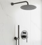 REA - Podomítková sprchová sada Lungo Titan + BOX REA-P6363