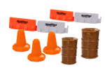 Mamido Modrý nákladní vůz s přívěsem 1:24 TIR - auto s doplňky a zvuky