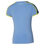 Mizuno Dámské tričko Frontier Tee W Bel Air Blue - Běžecké tričko Mizuno Frontier Tee 62GAC20121 Velikost textilu: M