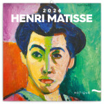 Nástěnný poznámkový kalendář 2026 NOTIQUE - Henri Matisse, 30 x 30 cm