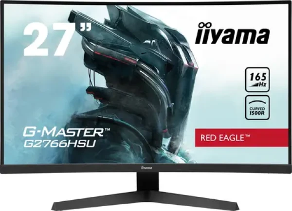 27 IIYAMA G-MASTER G2766HSU-B1 černá / VA / 1920 x 1080 / 3000:1 / 250cd-m2 / 1ms / HDMI+DP / Repro (G2766HSU-B1)