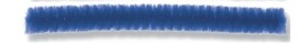 Heyda Plyšový drát 10 ks 8 mm 50 cm modrý