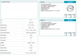 NOVASERVIS - Teploměr 63mm 1/2" AXIALNÍ 0-120°C T63120A