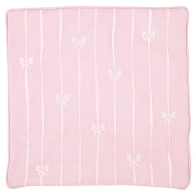 GREEN GATE Bavlněný povlak na polštář Dolobella Pale Pink Embroidery 50 x 50 cm, růžová barva