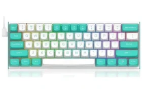 Rozbaleno - Redragon K683WB bílá / Herní klávesnice / mechanická / Redragon Magnetic / USB / US / rozbaleno (K683WB-RGB FIDD.Rozbaleno)