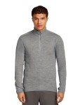 ICEBREAKER Mens Icebreaker Anniversary Original LS Half Zip, Metro Hthr (vzorek) velikost: M