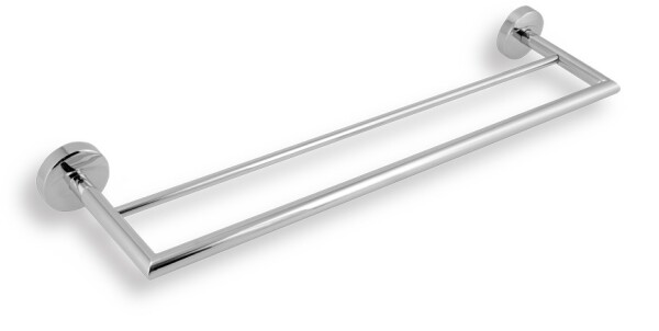NOVASERVIS - Dvojitý držák ručníků 500 mm Metalia 11 chrom 0124,0