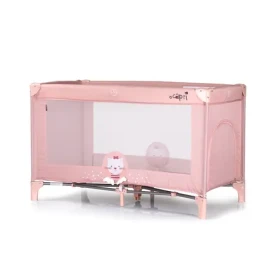 CHIPOLINO Postýlka cestovní Capri Cat růžová / od 0 let (KOSIK2504CA)