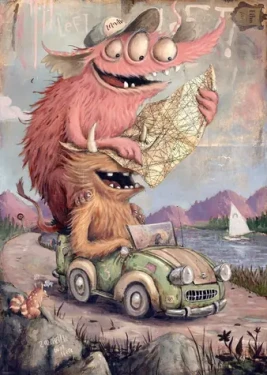 HEYE Puzzle Zozoville: Výlet