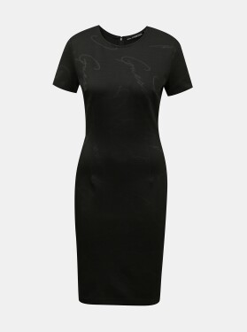Černé dámské šaty logem Guess Rhoda dámské