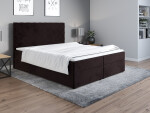 FRONTI Postel 2 200x200 s úložným prostorem - hnědá - Jasmine 29