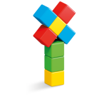 Geomag Magicube Full Color 8 dílků