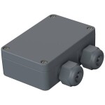 Bopla POLYMAS PK 102-211 38102200 univerzální pouzdro 98 x 64 x 34 polyamid stříbrnošedá (RAL 7001) 1 ks