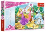 TREFL Puzzle Disney Být princeznou 30 dílků